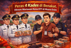 Peras 4 Kades, Oknum Wartawan Kena OTT