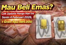 Mau Beli Emas? Cek Update Harga Hari Ini Senin 4 Februari 2026, 1 Gram Rp2.984.000