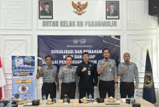 Perkuat Kapasitas Aparatur, Kanwil Kemenkum Sumsel Sosialisasikan KUHP Baru kepada Pegawai Rutan Prabumulih