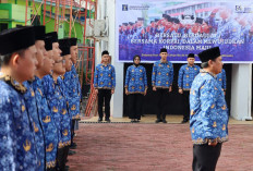 Kanwil Kemenkum Sumsel Gelar Upacara Peringatan Hari KORPRI ke-54 Tahun 2025