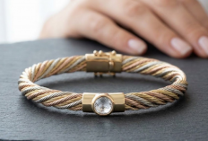 Model Gelang Emas Twist Tiga Warna yang Tren 2026, Stylish untuk Remaja hingga Dewasa