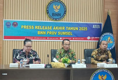 BNNP Sumsel Lampaui Target Pengungkapan Kasus Narkoba Sepanjang 2025
