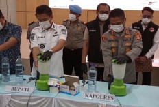 Selamatkan 20.000 Jiwa,  4,2 Kilogram Sabu Dimusnahkan dengan Cara Diblender