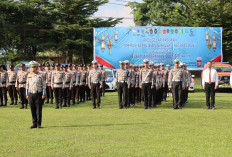 Polres Ogan Ilir Gelar Apel Pasukan Operasi Ketupat 2026, Jamin Keamanan Pemudik