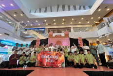 Berbagi Berkah Ramadan, Citimall Baturaja Ajak 40 Anak Yatim Piatu Ngabuburit di Mall