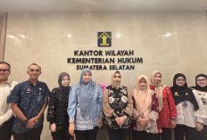 Kanwil Kemenkum Sumsel Dampingi Perbaikan IndiGeo Jumputan Gambo Muba