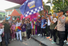 Wali kota Palembang Buka Roadshow Akbar Jalan Sehat PALTV Seri 2 di Ilir Barat 1 