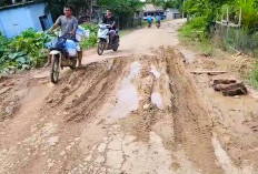 Warga Desa Layan Keluhkan Jalan Rusak Parah, Para Murid Harus Berkubang Lumpur Saat Musim Hujan