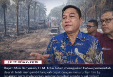 Kebakaran Sumur Minyak Ilegal Di Keluang, Bupati Muba : Pemkab  Tidak Memiliki Kuasa Penuh.