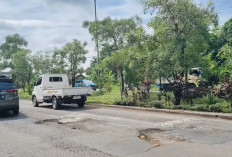 Waspada, Jalan Noerdin Panji Dipenuhi Lubang dan Rawan Kecelakaan