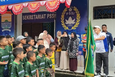 Pelepasan Atlet Mini Soccer MIN 2 Palembang Berlaga di Liga Merah Putih Tingkat Nasional di Bandung 