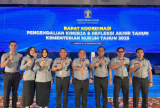 Kanwil Kemenkum Sumsel Ikuti Rakor Pengendalian Kinerja, Fokus Optimalisasi Layanan Transformasi Digital