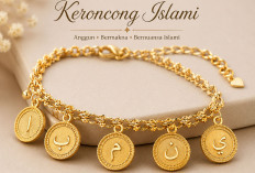 Model Gelang Koin Emas Huruf Hijaiyah yang Elegan dan Kekinian untuk Muslimah Gen-Z