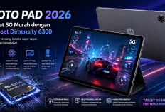 Moto Pad 2026: Tablet 5G Murah dengan Chipset Dimensity 6300