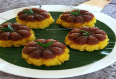 Ketan Punar Palembang: Perpaduan Ketan Pulen dan Serundeng Aromatik