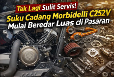 Tak Lagi Sulit Servis! Suku Cadang Morbidelli C252V Mulai Beredar Luas di Pasaran