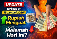UPDATE Terbaru BI 19 Januari 2026! Rupiah Menguat atau Melemah Hari Ini?