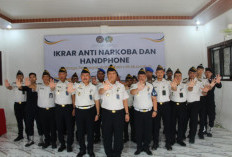 Tanpa Kompromi, Lapas di OKU Selatan Deklarasikan Perang terhadap Narkoba dan HP Ilegal