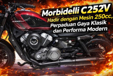 Morbidelli C252V Hadir dengan Mesin 250cc, Perpaduan Gaya Klasik dan Performa Modern