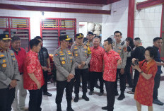 Didampingi Kapolrestabes Palembang, Kapolda Sumsel Tinjau Pengamanan Imlek di Sejumlah Klenteng Palembang