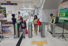 LRT Sumsel Tembus Layani 113 Ribu Penumpang di H+1 Lebaran