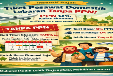 Insentif Pajak, Tiket Pesawat Domestik Lebaran Tanpa PPN