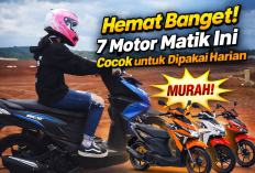 Hemat Banget! 7 Motor Matik Ini Cocok untuk Dipakai Harian