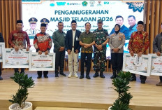 5 Masjid di Palembang Raih Predikat Teladan 2026