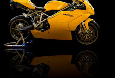 Motor Sport Ducati Warna Kuning, Tampil Berani dan Makin Mencuri Perhatian