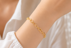 Gelang Emas Motif Cincin Sambung Kecil, Perhiasan Simpel yang Semakin Digemari pada 2026