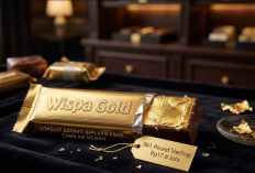 Cokelat Batang Berlapis Emas, Camilan Mewah dengan Harga Fantastis