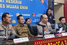 Polisi Amankan Komplotan Pencuri Rolling Door dan Aset Pasar Inpres Muara Enim