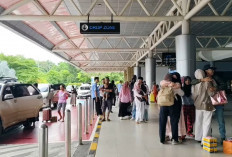 Arus Balik, Pekerja Padati Bandara SMB II Palembang