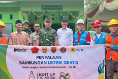 PLN ULP Muara Enim Sukses Dukung TMMD Kodim 0404, Wujudkan Terangnya Harapan di Desa