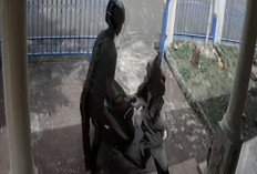 Motor Pengajar Les Raib Digondol Pencuri Terekam Kamera CCTV