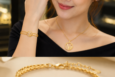 Gelang Emas Inisial Nama, Perhiasan Personal yang Elegan dan Penuh Makna