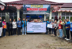 PLN ULP Tugumulyo Salurkan Bantuan Bagi Korban Banjir di Kecamatan Lempuing