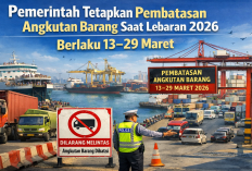 Pemerintah Berlakukan Pembatasan Truk Barang Selama Lebaran 2026, Efektif 13–29 Maret