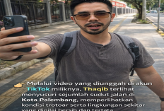 Konten Kreator Malaysia Puji Kebersihan Kota Palembang, Sarankan Tambah Tempat Sampah 