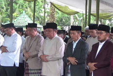 Sholat Idul Fitri di Masjid Agung, Ratu Dewa Harapkan Doa terbaik untuk memimpin kota Palembang 