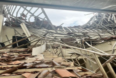 Atap Asrama Ranggonang Muba di Yogyakarta Ambruk, Empat Mahasiswa Luka Ringan