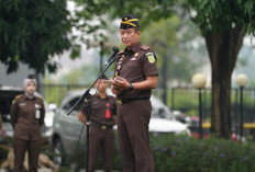 Upacara Hakordia 2025 di Kejati Sumsel, Wakajati Tekankan Kolaborasi dan Pemulihan Kerugian Negara