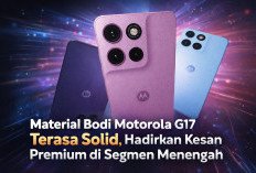 Material Bodi Motorola G17 Terasa Solid, Hadirkan Kesan Premium di Segmen Menengah