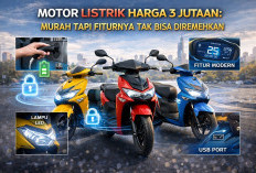 Motor Listrik Harga 3 Jutaan: Murah Tapi Fiturnya Tak Bisa Diremehkan