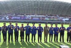 Walikota dan Wakil Walikota Palembang Hadiri HUT Damkar, Satpol PP dan Satlinmas 