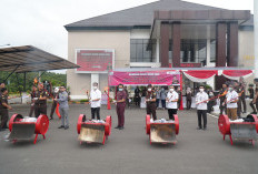 Kejari Muara Enim Musnahkan Ratusan Gram BB Narkotika 