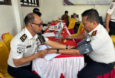 Perkuat Stok di OKU Selatan, HBP ke-62, Lapas Muaradua Gelar Donor Darah 