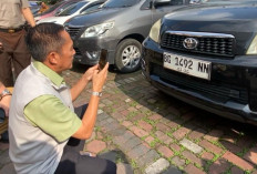 RD Temukan Sejumlah Kendaraan Pribadi Tunggak Pajak di Parkiran Setda Palembang