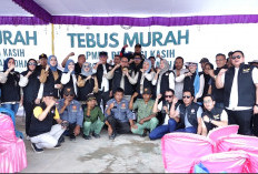 PMPB Sumsel Gelar Tebus Murah Sembako, Warga Cinta Manis Baru Air Kumbang Antusias