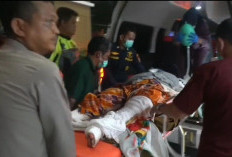 Korban Luka Bakar Kecelakaan Bus ALS Dirujuk ke Palembang, Satu Penumpang Meninggal Dunia